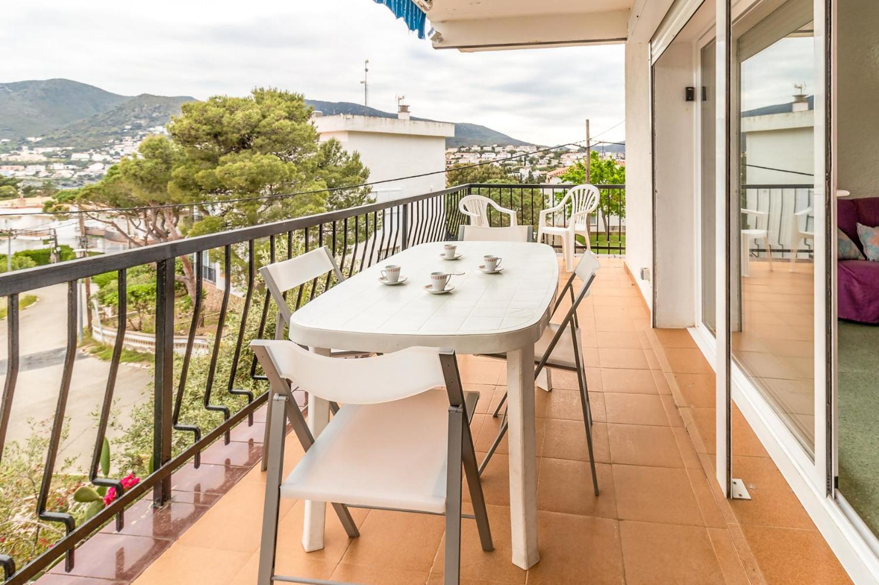 Carboneras 45 Apartamento Con Terraza Gerona Exterior foto